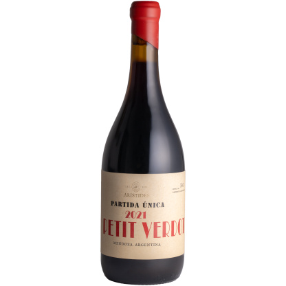 Vino Tinto Aristides Partida Única Petit Verdot